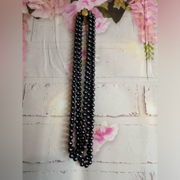 Tahitian Shell Pearl Endless Nevklace Strand 100” - Picture 6 of 9